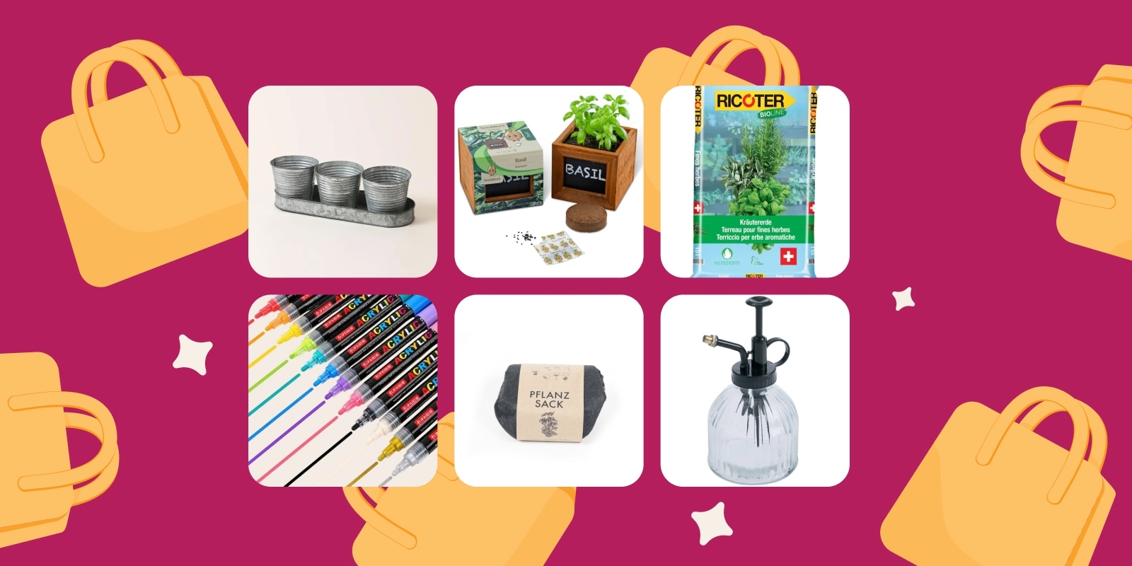 FleuropKIDS-Set Mini-Kräutergarten